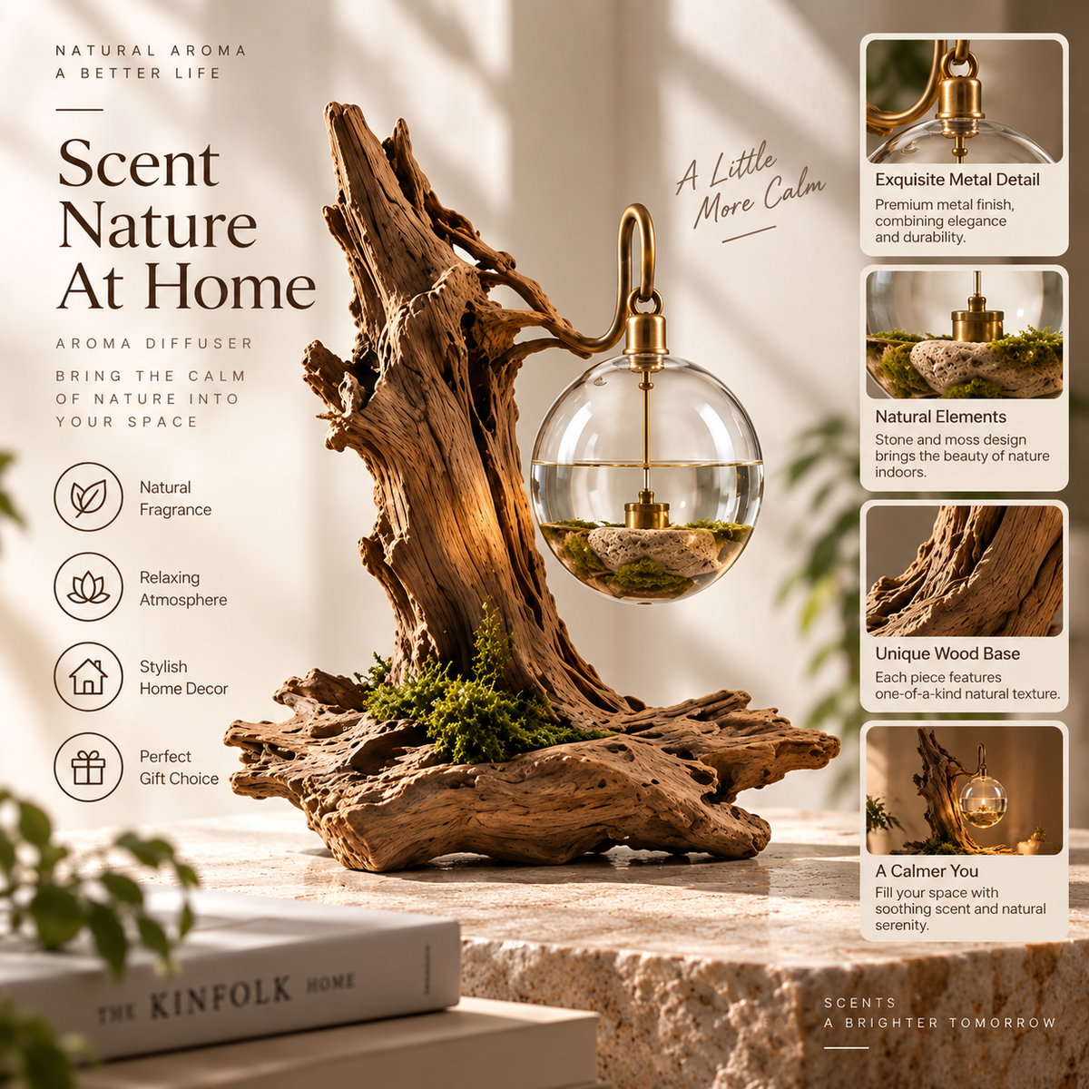Forest Whisper Suspended Aroma Orb