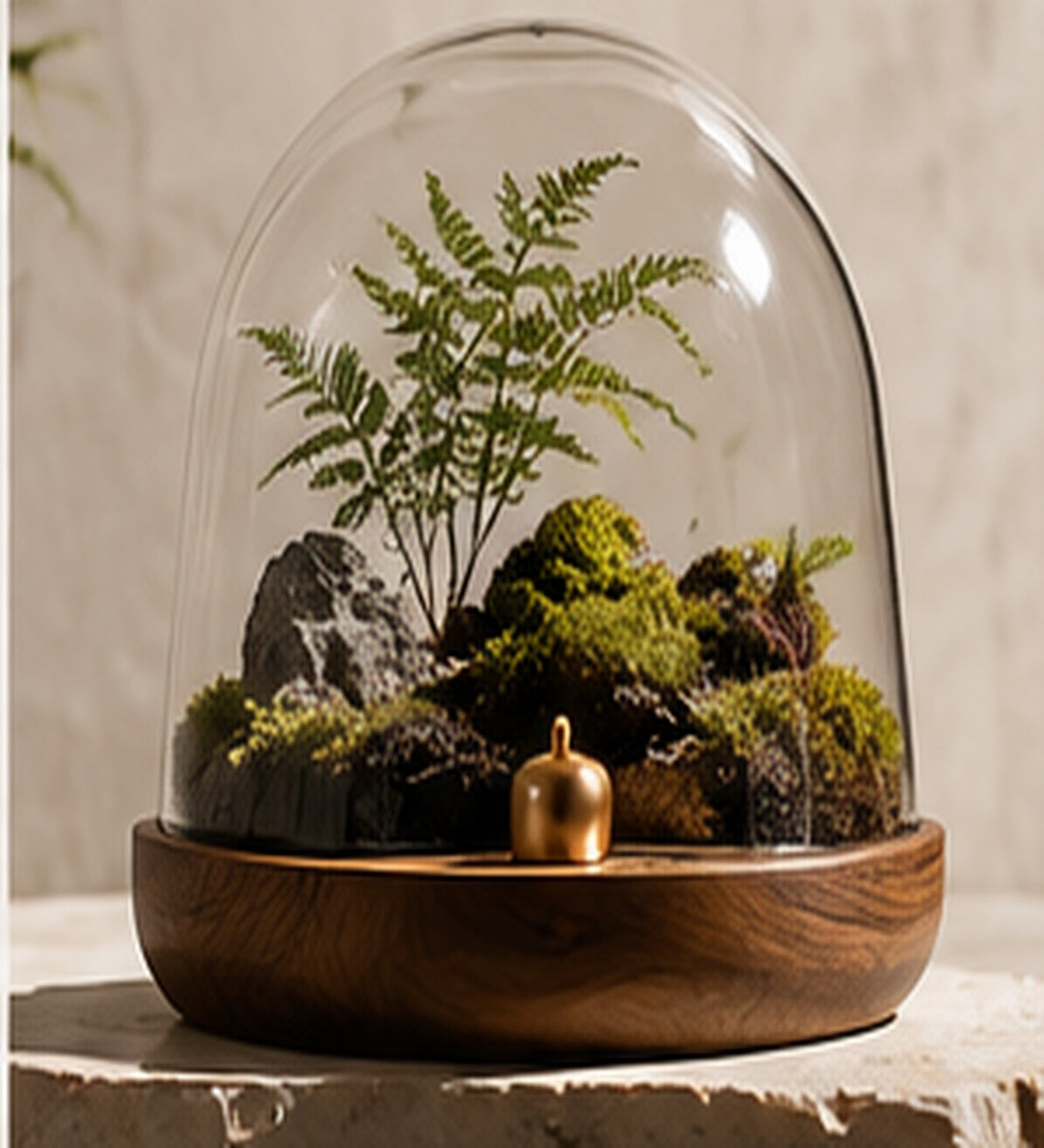 Rooted Living Terrarium Diffuser